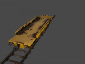 train Modelo 3D