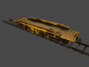 train Modelo 3D