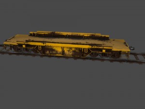 train Modelo 3D