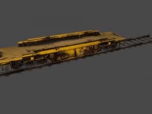 train Modelo 3D