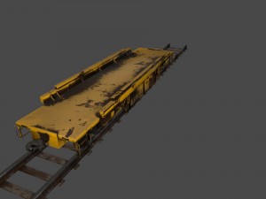 train Modelo 3D