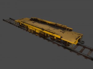 train Modelo 3D