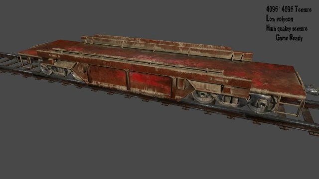 train 3D Model .c4d .max .obj .3ds .fbx .stl .blend 