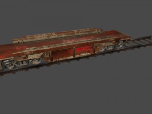 train 3D-Modell