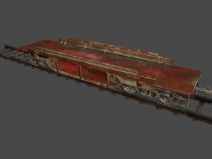 train 3D-Modell
