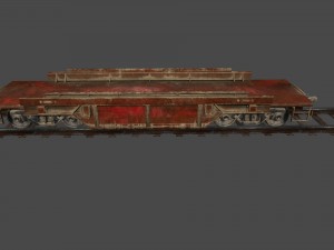 train 3D-Modell