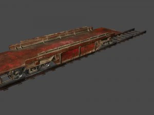 train 3D Model