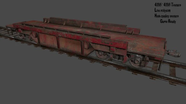 train 3D Model .c4d .max .obj .3ds .fbx .stl .blend 