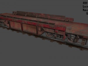 train 3Dモデル