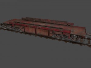 train 3Dモデル
