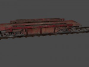 train 3Dモデル
