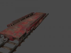 train 3Dモデル