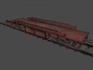 train 3Dモデル