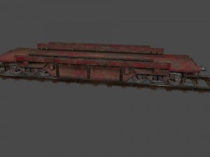train 3Dモデル