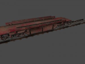 train 3Dモデル
