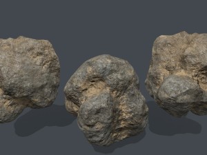 desert rocks 3D Model