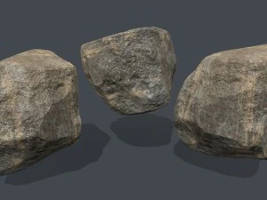 desert rocks 3D Model