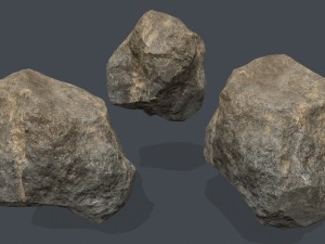 desert rocks 3D Model