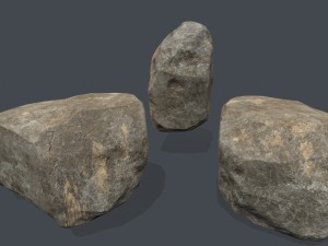 desert rocks 3D Model