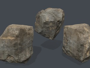 desert rocks 3D Model