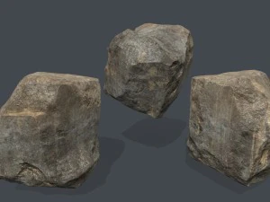 desert rocks 3D Model