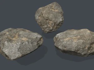 desert rocks 3D Model