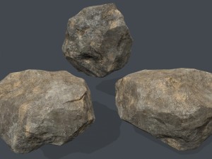desert rocks 3D Model