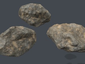 desert rocks 3D Model