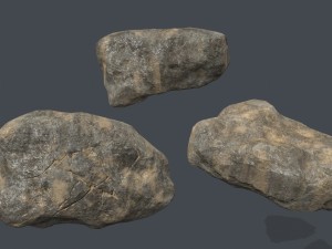 desert rocks 3D Model