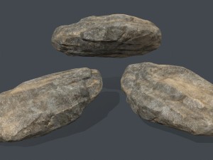desert rocks 3D Model