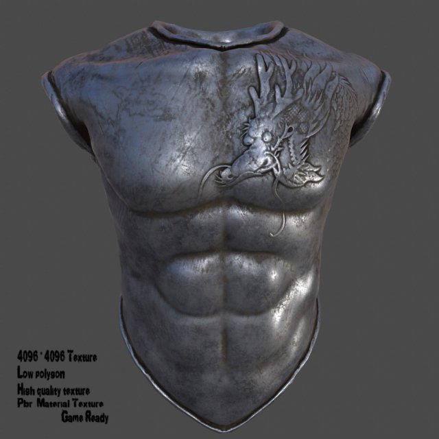 armor Modelo 3D .c4d .max .obj .3ds .fbx .stl .blend 