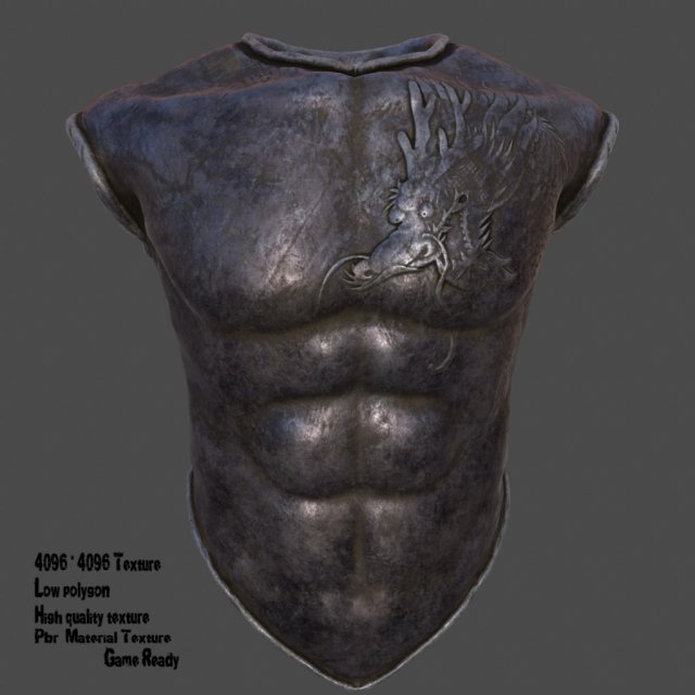 armor 3D Модель .c4d .max .obj .3ds .fbx .stl .blend 