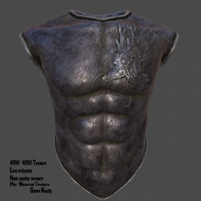 armor 3D Model .c4d .max .obj .3ds .fbx .stl .blend