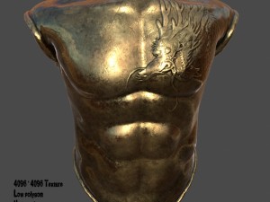 armor 3D मॉडल