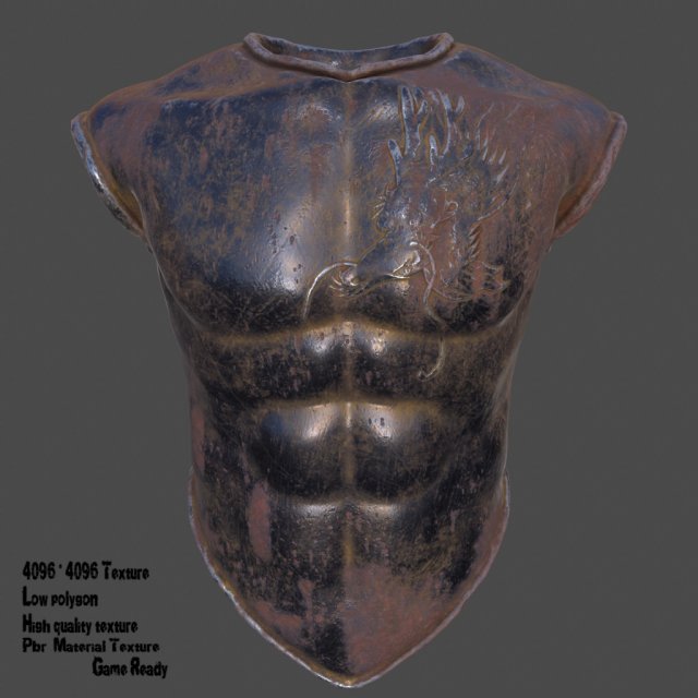 armor 3D Model .c4d .max .obj .3ds .fbx .stl .blend 