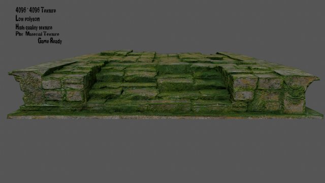 stairs 3D Model .c4d .max .obj .3ds .fbx .stl .blend 