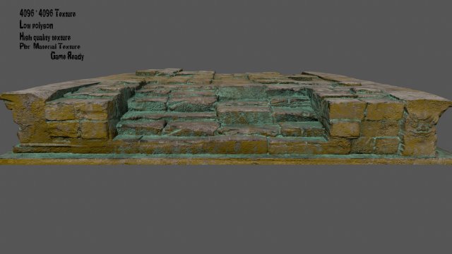 stairs 3D Model .c4d .max .obj .3ds .fbx .stl .blend 