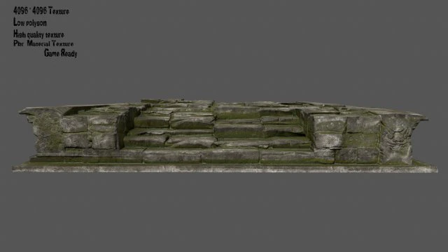 stairs 3D Model .c4d .max .obj .3ds .fbx .stl .blend 