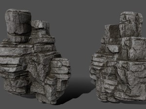ruin set 3D Модель