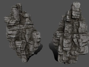 ruin set 3D Модель