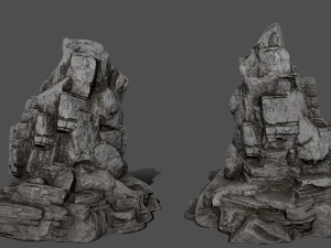 ruin set 3D Модель
