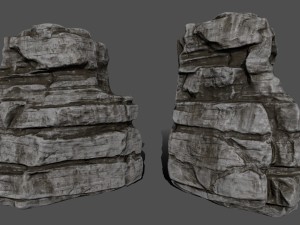 ruin set 3D Модель