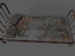 old bed 3D Model