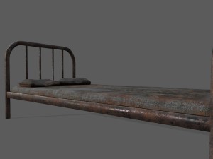 old bed 3D Model