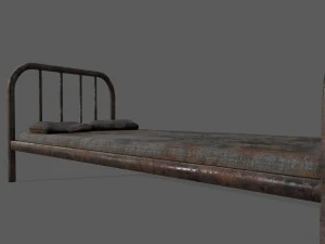 old bed 3D Model
