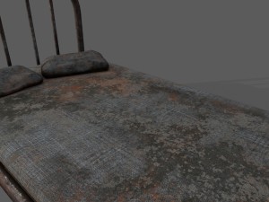 old bed 3D Model