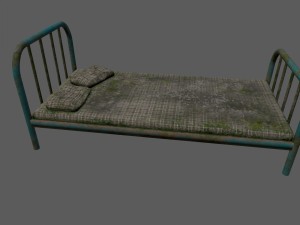 bed 3D Model