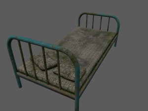 bed 3D Model