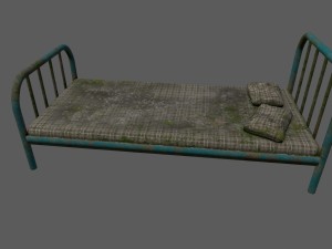 bed 3D Model
