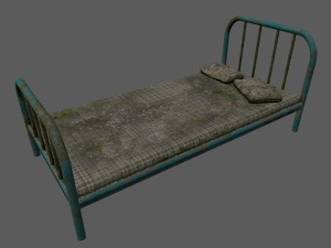 bed 3D Model